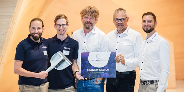 Sieg beim Greenovation Summit Award Sieg beim Greenovation Summit Award